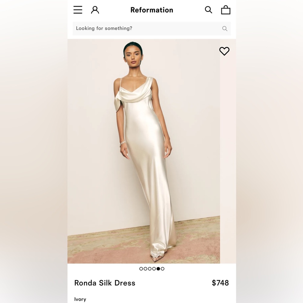 Reformation Silk Maxi Dress